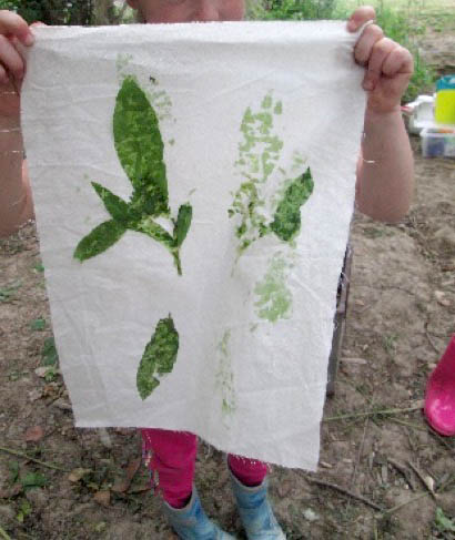 Leaf Print art